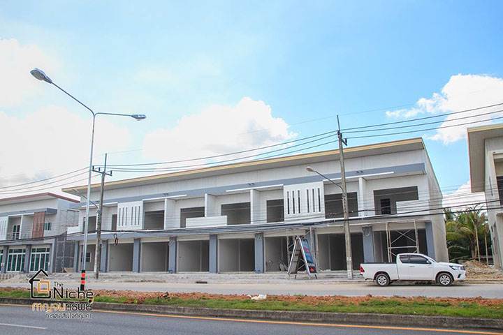 พรีวิวบ้าน เดอะนิช กาญจนทรัพย์ (ควนหิน) อาคารพาณิชย์และทาวน์โฮมสไตล์โมเดิร์น จ.สงขลา