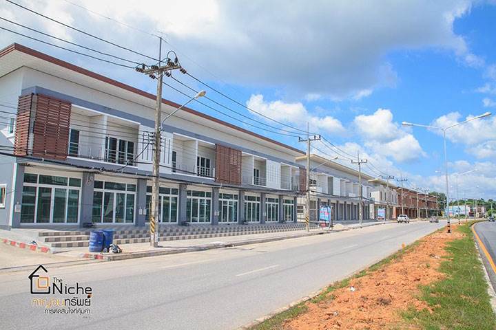 พรีวิวบ้าน เดอะนิช กาญจนทรัพย์ (ควนหิน) อาคารพาณิชย์และทาวน์โฮมสไตล์โมเดิร์น จ.สงขลา