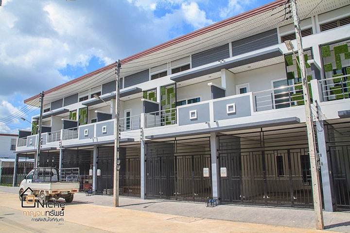 พรีวิวบ้าน เดอะนิช กาญจนทรัพย์ (ควนหิน) อาคารพาณิชย์และทาวน์โฮมสไตล์โมเดิร์น จ.สงขลา