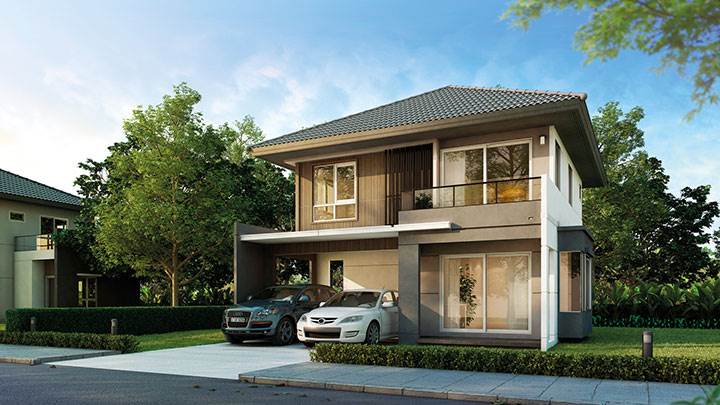 พรีวิวบ้าน พฤกษ์ลดา สุวรรณภูมิ บ้านเดี่ยว 2 ชั้น พร้อมอยู่ ร่มรื่น มีเอกลักษณ์ พรีวิวบ้าน พฤกษ์ลดา สุวรรณภูมิ บ้านเดี่ยว 2 ชั้น พร้อมอยู่ ร่มรื่น มีเอกลักษณ์