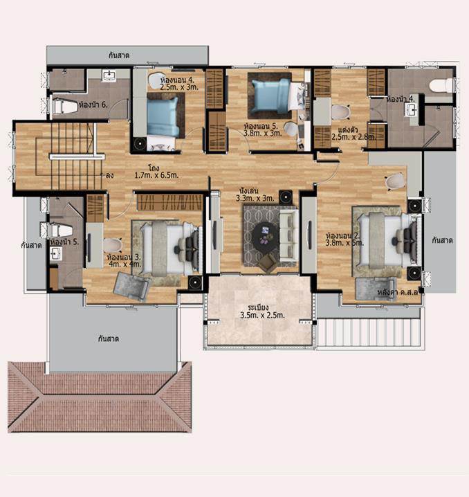 พรีวิวบ้าน บ้านพรูษณา Luxury Living บนทำเลที่ดีที่สุดในบ้านโป่ง พรีวิวบ้าน บ้านพรูษณา Luxury Living บนทำเลที่ดีที่สุดในบ้านโป่ง