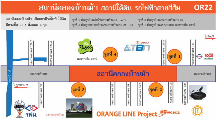 ทำความรู้จักรถไฟฟ้าสายสีส้มตะวันออก ศูนย์วัฒนธรรมฯ - มีนบุรี วิ่งผ่านหน้ารามคำแหง