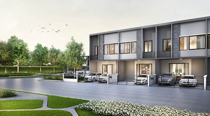 พรีวิวทาวน์โฮม พลีโน่ ชัยพฤกษ์-แจ้งวัฒนะ บ้านพรีเมียม 3 ห้องนอน พร้อมพื้นทีสีเขียวขนาดใหญ่