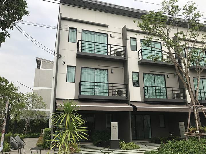 พรีวิวทาวน์โฮม บ้านกลางเมือง ราชพฤกษ์-พระราม 5 Number One High-end Townhome จาก AP