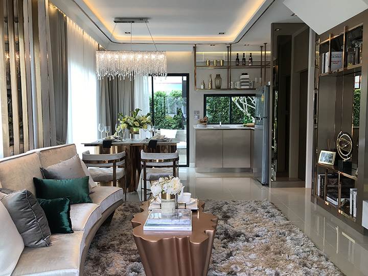 พรีวิวทาวน์โฮม บ้านกลางเมือง ราชพฤกษ์-พระราม 5 Number One High-end Townhome จาก AP
