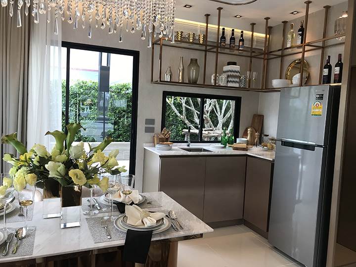 พรีวิวทาวน์โฮม บ้านกลางเมือง ราชพฤกษ์-พระราม 5 Number One High-end Townhome จาก AP