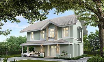 พรีวิวทาวน์โฮม บ้านริมสวน รามอินทรา บ้านเดี่ยวสไตล์ American Luxury Country ใช้วัสดุระดับพรีเมียมทั้งหลัง