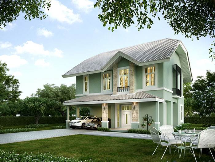 พรีวิวทาวน์โฮม บ้านริมสวน รามอินทรา บ้านเดี่ยวสไตล์ American Luxury Country ใช้วัสดุระดับพรีเมียมทั้งหลัง พรีวิวทาวน์โฮม บ้านริมสวน รามอินทรา บ้านเดี่ยวสไตล์ American Luxury Country ใช้วัสดุระดับพรีเมียมทั้งหลัง
