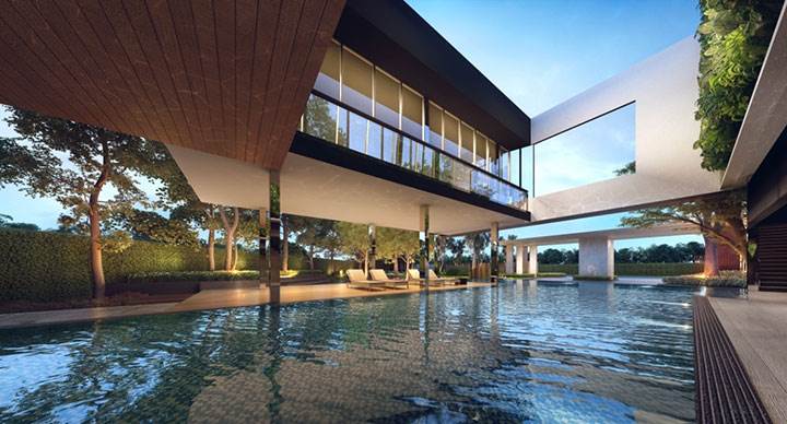 พรีวิวทาวน์โฮม บ้านกลางเมือง ลาดพร้าว-เสรีไทย ใหญ่ 3 ชั้น ลงตัวกลางธรรมชาติ ทำเลศักยภาพ