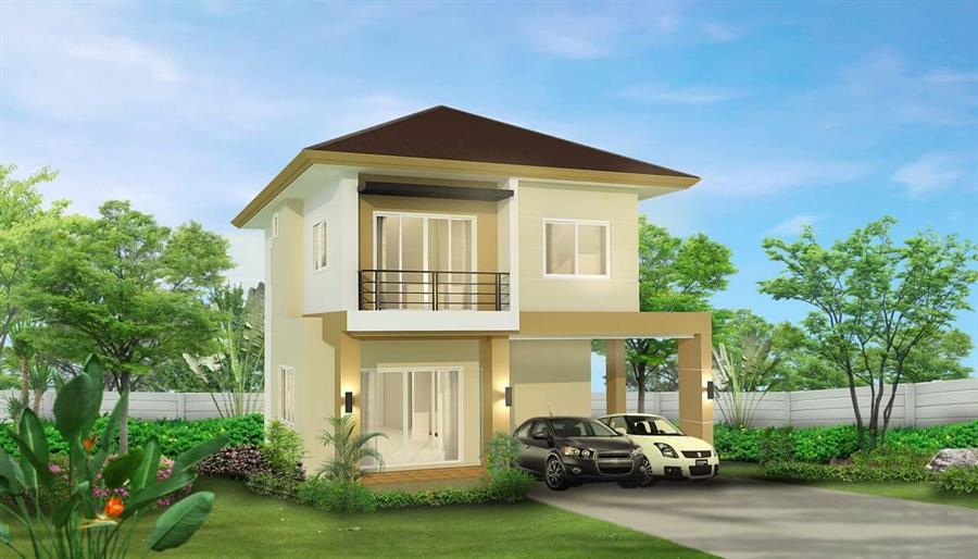 พรีวิวบ้าน ชลพฤกษ์ พาร์ควิลล์ บ้านสวย หลังใหญ่ สไตล์โมเดิร์น ใกล้ ถ.มิตรภาพ