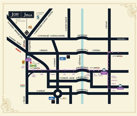รีวิวบ้าน-ทาวน์โฮม โครงการเจ วิลล่า & เจ ซิตี้ วงแหวน-บางใหญ่ มหานครปารีสแห่งบางใหญ่ ใกล้รถไฟฟ้าสายสีม่วง สิ่งอำนวยความสะดวกครบครัน