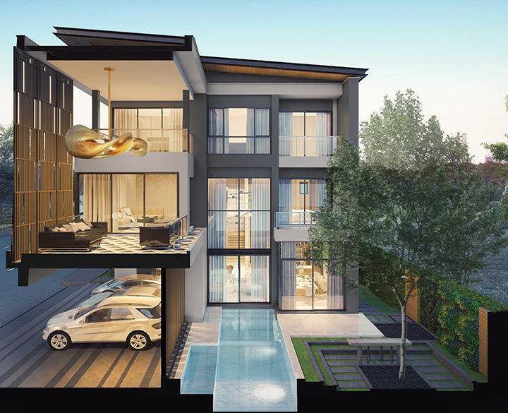 พรีวิวบ้านเดี่ยว เดอะ เจนทริ พระราม 9 วิลล่าหรู 3 ชั้น โครงการใหม่ พร้อม Private Pool พรีวิวบ้านเดี่ยว เดอะ เจนทริ พระราม 9 วิลล่าหรู 3 ชั้น โครงการใหม่ พร้อม Private Pool