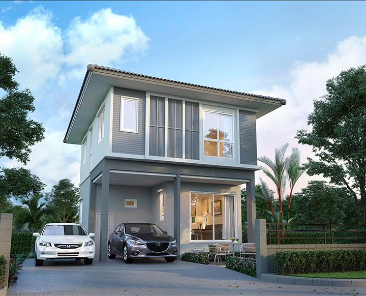 พรีวิวบ้าน ​​บ้านฉัตรหลวงโครงการ 15 ปทุมธานี บ้านดี ราคาถูก มีทั้งบ้านเดี่ยว ทาวน์เฮ้าส์ ราคาเริ่มต้นเพียง 149 ล้านบาท