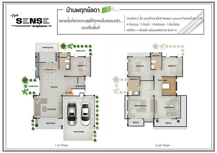 รีวิวบ้าน เดอะเซนส์ อัมพวา ท่ามกลางธรรมชาติร่มรื่น รีวิวบ้าน เดอะเซนส์ อัมพวา ท่ามกลางธรรมชาติร่มรื่น