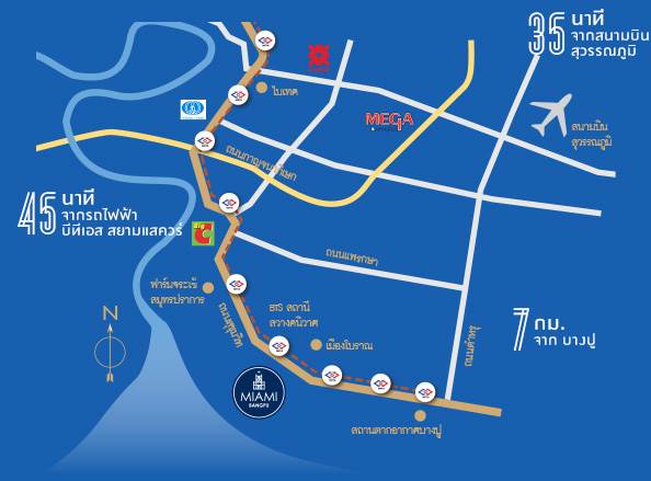 พรีวิวคอนโด ไมอามี่ บางปู วิลล่าคอนโดติดทะเลแห่งเดียวในเมืองไทย เริ่มไม่แตะล้าน!