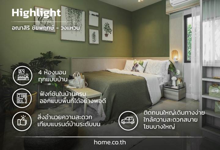 รีวิวบ้านเดี่ยวและบ้านแฝด อณาสิริ ชัยพฤกษ์ - วงแหวน Anasiri Chaiyapruek - Wongwaen บ้านที่ออกแบบบนความพอดี ทั้งการอยู่อาศัยและไลฟ์สไตล์