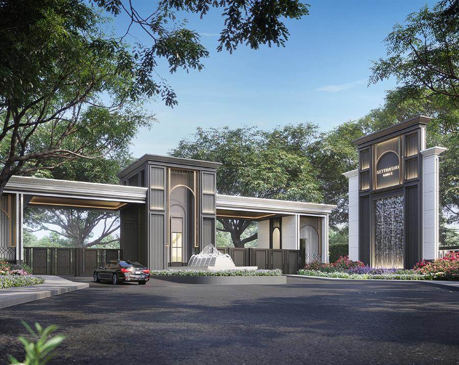 พรีวิวบ้านเดี่ยว เศรษฐสิริ พระราม 5 บ้านเดี่ยวหลังใหญ่ สไตล์ Modern Classic ในทำเลใจกลางพระราม 5 - ราชพฤกษ์ ใกล้เมือง เพียง 20 นาที ถึงบางซื่อ-จตุจักร ใกล้ทางด่วนและรถไฟฟ้า 