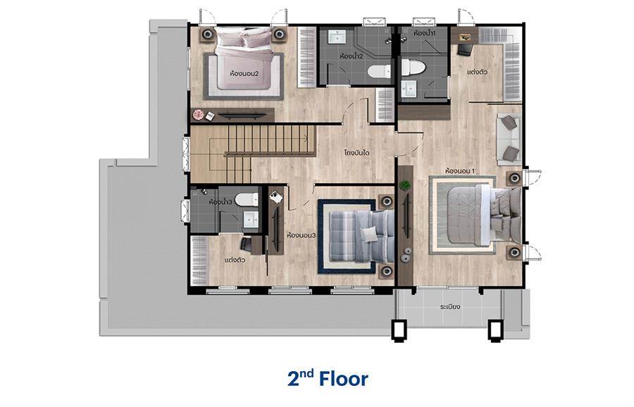 พรีวิวบ้านเดี่ยว เศรษฐสิริ พระราม 5 บ้านเดี่ยวหลังใหญ่ สไตล์ Modern Classic ในทำเลใจกลางพระราม 5 - ราชพฤกษ์ ใกล้เมือง เพียง 20 นาที ถึงบางซื่อ-จตุจักร ใกล้ทางด่วนและรถไฟฟ้า 