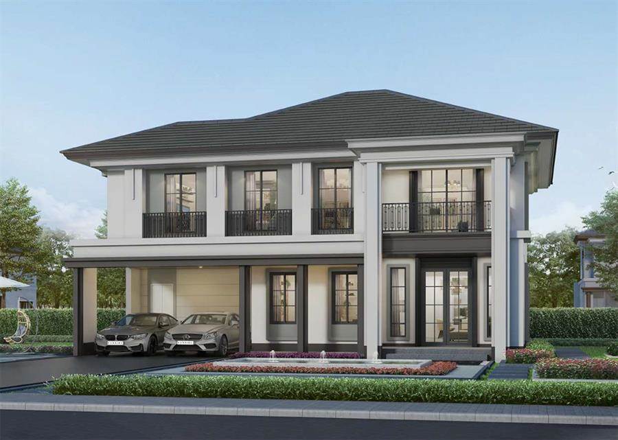 พรีวิวบ้านเดี่ยว เศรษฐสิริ กรุงเทพ-ปทุมธานี บ้านเดี่ยวหลังใหญ่ สไตล์ Modern Classic วิวสนามกอล์ฟ ในทำเลกรุงเทพ-ปทุมธานี เดินทางสะดวก ใกล้ทางด่วนศรีสมานเพียง 10 นาที และสนามบินดอนเมือง ราคาเริ่มต้น 8.99 - 25  ล้านบาท* 