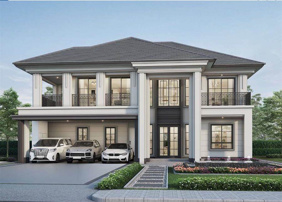 พรีวิวบ้านเดี่ยว เศรษฐสิริ กรุงเทพ-ปทุมธานี บ้านเดี่ยวหลังใหญ่ สไตล์ Modern Classic วิวสนามกอล์ฟ ในทำเลกรุงเทพ-ปทุมธานี เดินทางสะดวก ใกล้ทางด่วนศรีสมานเพียง 10 นาที และสนามบินดอนเมือง ราคาเริ่มต้น 8.99 - 25  ล้านบาท* 