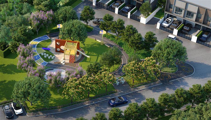 พรีวิวบ้าน เสนา วีว่า เพชรเกษม - พุทธมณฑล สาย 7 พรีเมี่ยมทาวน์โฮม ติดตั้งโซลาร์ ช่วยลดค่าไฟได้ตลอดวัน อยู่สบายแบบ 4 ห้องนอน