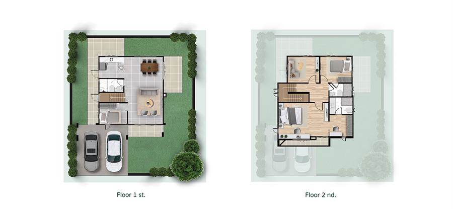 พรีวิวบ้านเดี่ยว เอสเกต ไลฟ์ ราชพฤกษ์-กาญจนาภิเษก บ้านเดี่ยวโครงการใหม่ สไตล์โมเดิร์นลักชัวรี่ พร้อม  Innovative Living อยู่สบายฟังก์ชันครบ พร้อมพื้นที่สวนส่วนกลางขนาดใหญ่กว่า 4 ไร่ ราคาเริ่มต้น 4.99 ล้านบาท*