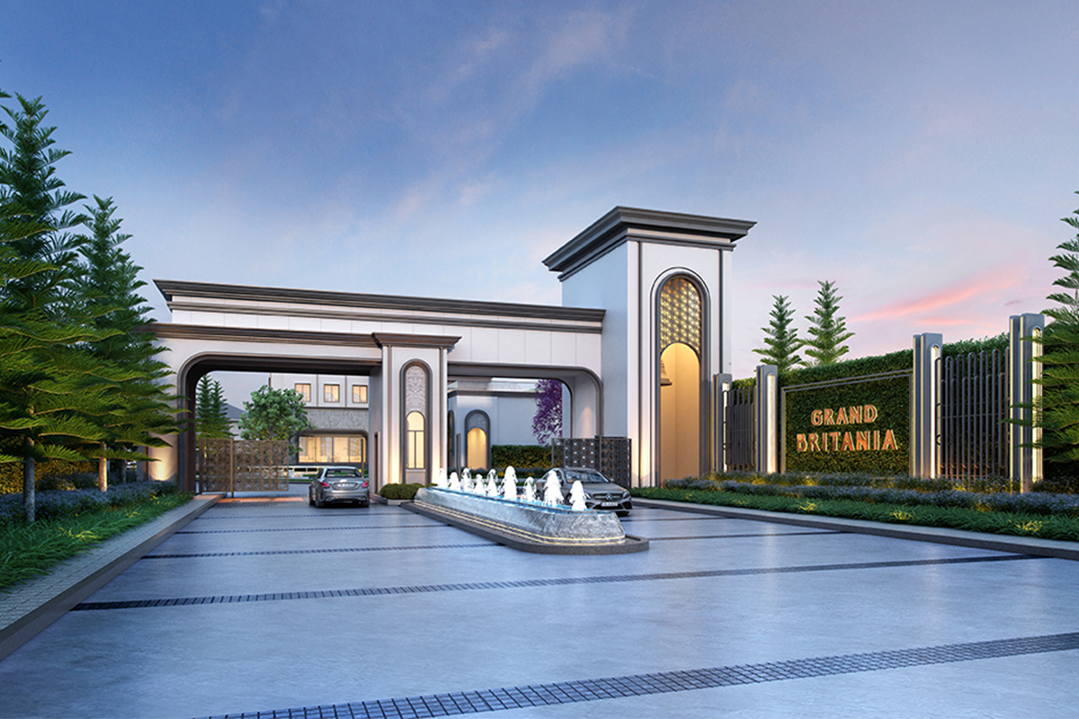 พรีวิวบ้านเดี่ยวและบ้านแฝด แกรนด์ บริทาเนีย ราชพฤกษ์ พระราม 5 โครงการใหม่! ติดถนนใหญ่ ใกล้ทางด่วน หรูหราในบรรยากาศสไตล์อังกฤษ 