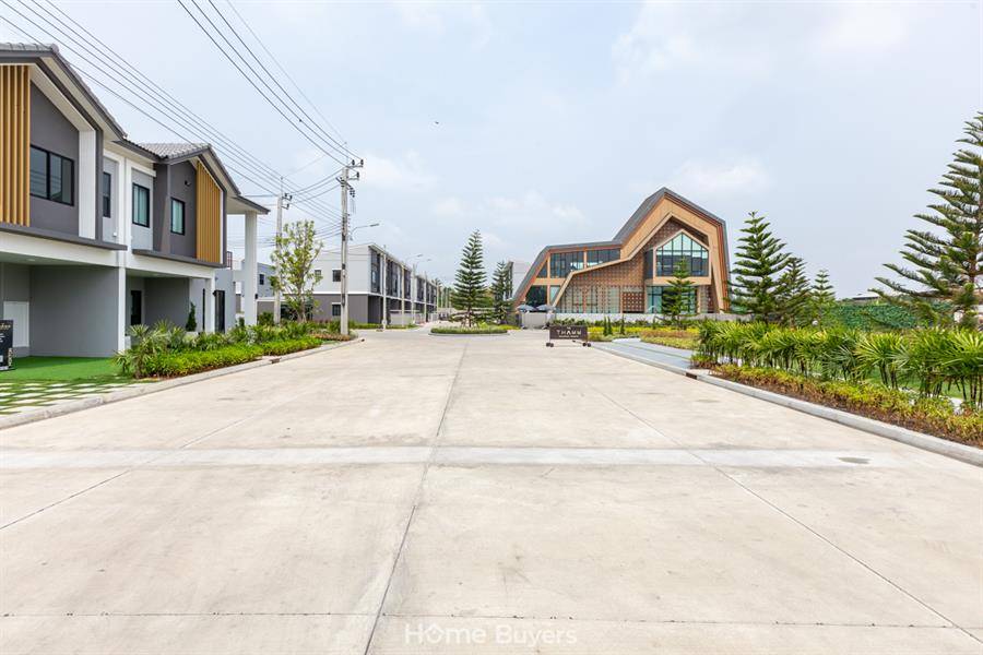 รีวิวบ้านแฝดและทาวน์โฮม เดอะ ธาม ราชพฤกษ์ - สิรินธร บ้านดีไซน์ใหม่สไตล์ชอร์ดิชท์ ตอบโจทย์ไลฟ์สไตล์คนรุ่นใหม่ ใกล้ทางด่วน - รถไฟฟ้า