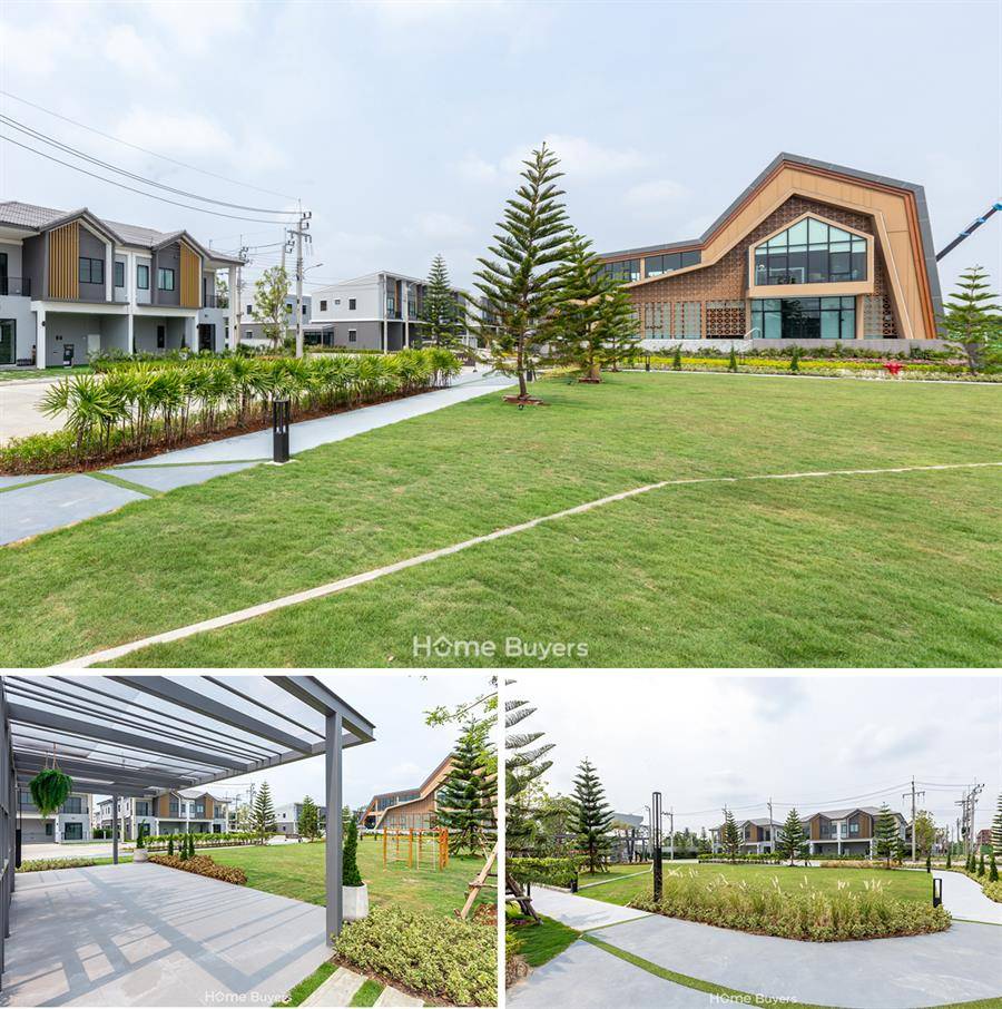 รีวิวบ้านแฝดและทาวน์โฮม เดอะ ธาม ราชพฤกษ์ - สิรินธร บ้านดีไซน์ใหม่สไตล์ชอร์ดิชท์ ตอบโจทย์ไลฟ์สไตล์คนรุ่นใหม่ ใกล้ทางด่วน - รถไฟฟ้า