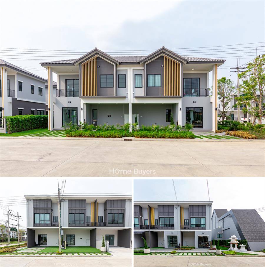 รีวิวบ้านแฝดและทาวน์โฮม เดอะ ธาม ราชพฤกษ์ - สิรินธร บ้านดีไซน์ใหม่สไตล์ชอร์ดิชท์ ตอบโจทย์ไลฟ์สไตล์คนรุ่นใหม่ ใกล้ทางด่วน - รถไฟฟ้า