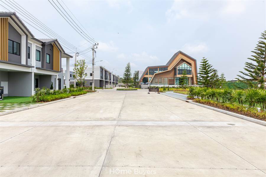 รีวิวบ้านแฝดและทาวน์โฮม เดอะ ธาม ราชพฤกษ์ - สิรินธร ดีไซน์สไตล์อังกฤษแตกต่างอย่างลงตัว ตอบโจทย์ทุกไลฟ์สไตล์ ใกล้ทางด่วน - รถไฟฟ้า