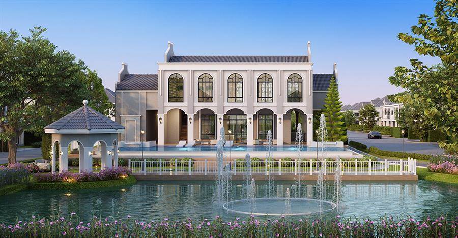  พรีวิวบ้าน แกรนด์ สิวารมณ์ (สุขุมวิท-บางปู) พบบ้านสวยสไตล์ Modern English Victorian ฟังก์ชัน 4 ห้องนอน 3 ห้องน้ำ โครงการใหม่! ติดถนนใหญ่ 