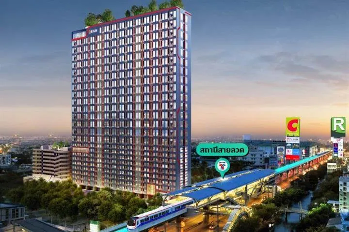 รวมคอนโดใหม่ใกล้รถไฟฟ้าสายสีเขียวอ่อน สายสุขุมวิท