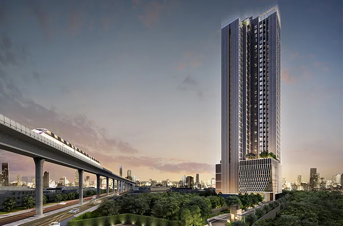 รวมคอนโดใหม่ ถ.กรุงเทพ - นนทบุรี แนวรถไฟฟ้าสายสีม่วง ใกล้ North CBD