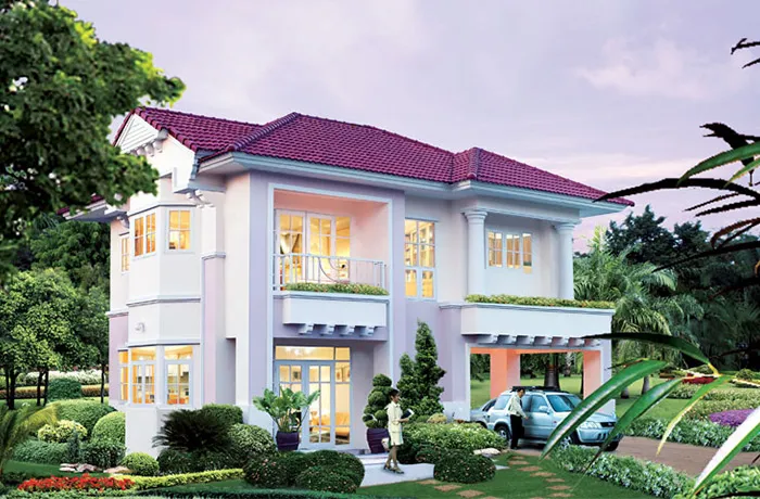 รวมบ้านใหม่ย่านคู้บอน ใกล้วงแหวนฯ ตะวันออก และรถไฟฟ้าสายสีชมพู