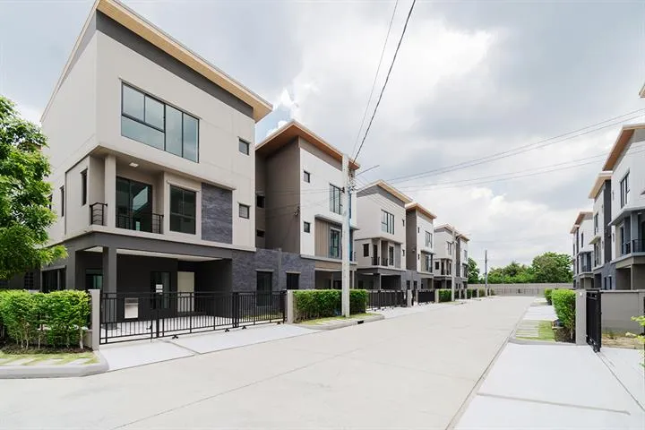 รวมบ้านใหม่ย่านคู้บอน ใกล้วงแหวนฯ ตะวันออก และรถไฟฟ้าสายสีชมพู