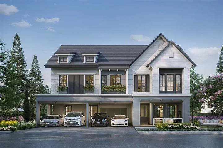 รวมบ้านใหม่ย่านคู้บอน ใกล้วงแหวนฯ ตะวันออก และรถไฟฟ้าสายสีชมพู
