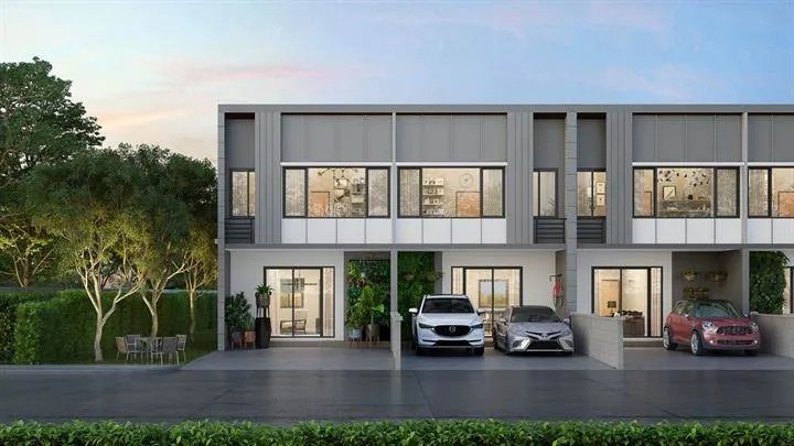 รวมบ้านใหม่ย่านคู้บอน ใกล้วงแหวนฯ ตะวันออก และรถไฟฟ้าสายสีชมพู