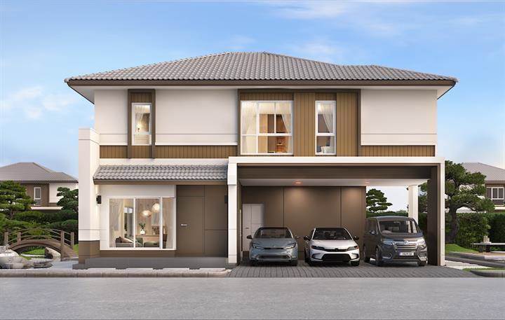 รวมบ้านโครงการใหม่ย่านรามอินทรา เดินทางง่าย ใกล้ทางด่วนและรถไฟฟ้าสายสีชมพู