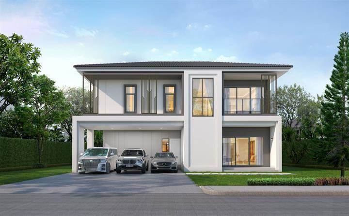 รวมบ้านโครงการใหม่ย่านรามอินทรา เดินทางง่าย ใกล้ทางด่วนและรถไฟฟ้าสายสีชมพู