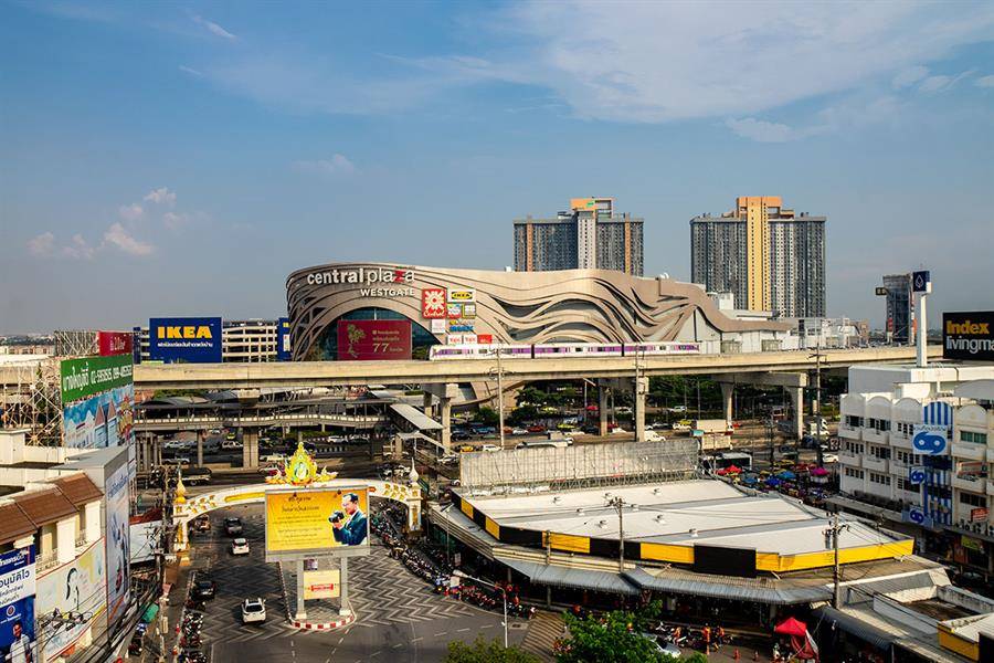 รีวิวบ้านธงสิริ 3 บ้านกล้วย - ไทรน้อย ทาวน์โฮมก่ออิฐฉาบปูน  ทำเลดีใกล้ Westgate และ MRT คลองบางไผ่