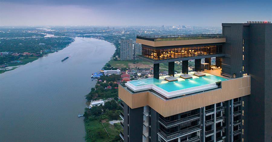 พรีวิวคอนโด The Politan Aqua คอนโด 61 ชั้นติดแม่น้ำเจ้าพระยา ใกล้ MRT สะพานพระนั่งเกล้า