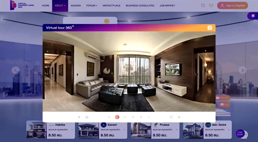 ผ่าทางตันการตลาดอสังหาฯยุควิกฤติโควิดครั้งแรกกับ “Virtual Property Expo 2021” ผ่าทางตันการตลาดอสังหาฯยุควิกฤติโควิดครั้งแรกกับ “Virtual Property Expo 2021”