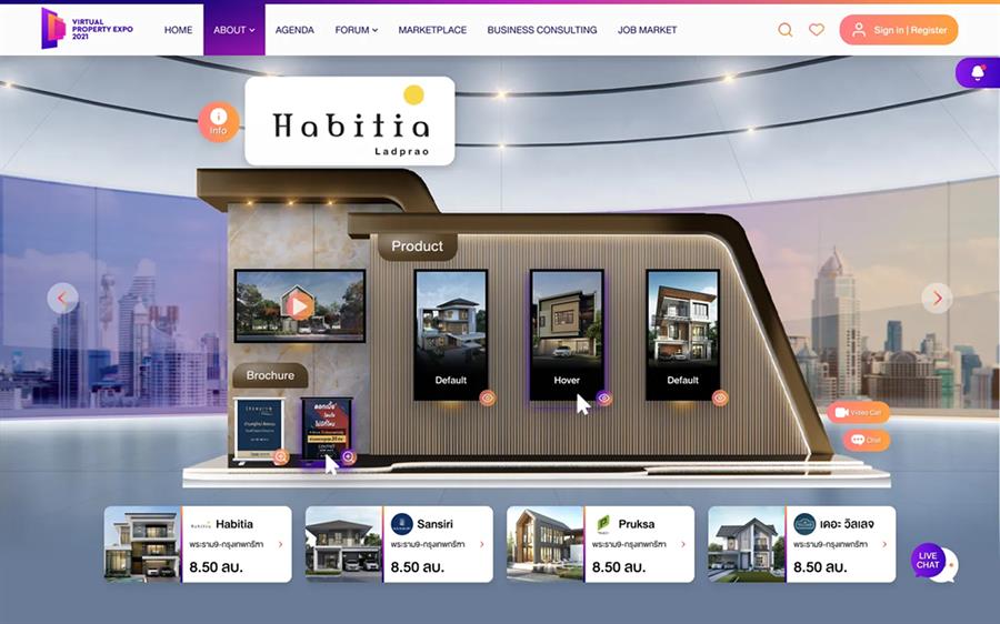 ผ่าทางตันการตลาดอสังหาฯยุควิกฤติโควิดครั้งแรกกับ “Virtual Property Expo 2021” ผ่าทางตันการตลาดอสังหาฯยุควิกฤติโควิดครั้งแรกกับ “Virtual Property Expo 2021”