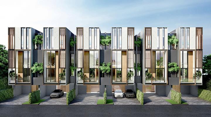 รวมทาวน์โฮม 3 ชั้น ทำเลลาดพร้าว พื้นที่ใช้สอยจัดเต็ม รวมทาวน์โฮม 3 ชั้น ทำเลลาดพร้าว พื้นที่ใช้สอยจัดเต็ม