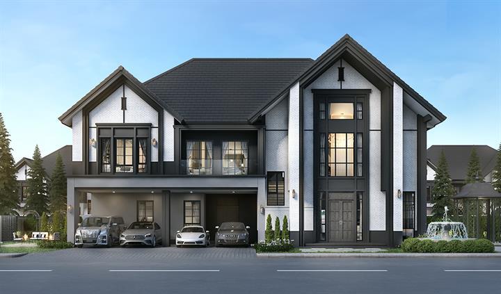รวมบ้านสไตล์ยูโรเปียน European style ดีไซน์ที่หรูหรา แบบคลาสสิก