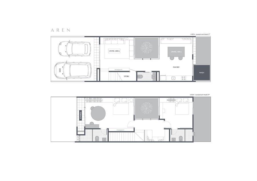 รีวิวพรีเมียมทาวน์โฮม AREN บางนา หลังใหม่ที่มินิมอลขั้นสุด ด้วยสไตล์ Modern Minimal