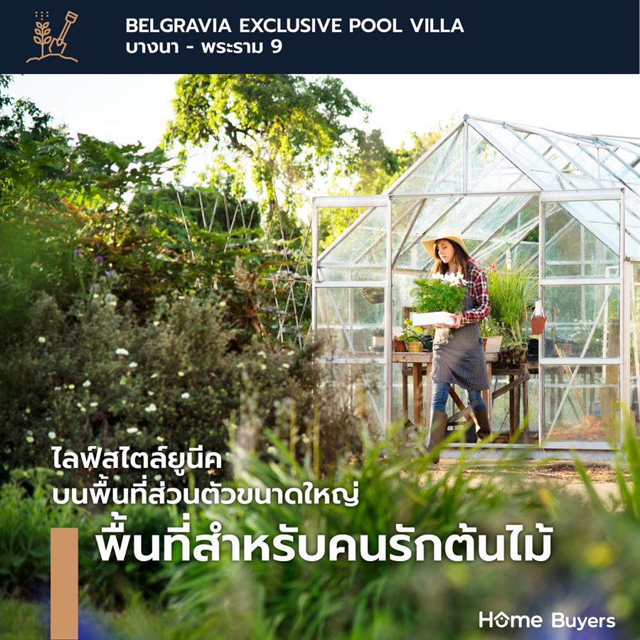 Belgravia Exclusive Pool Villa บางนา - พระราม 9 บ้านบรรยากาศรีสอร์ทที่สุดความเป็นส่วนตัว ทำเลเชื่อมต่อชีวิตในเมือง