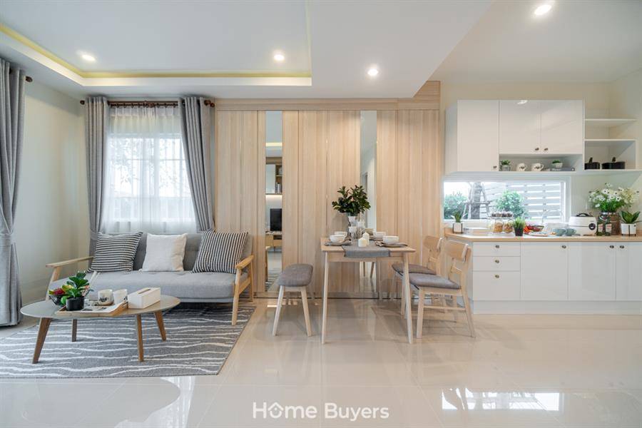 รีวิวบ้านแฝด ไอลีฟ ไพร์ม 2 พระราม 2 กม.14 บ้านดีไซน์ใหม่ สไตล์ English Garden 