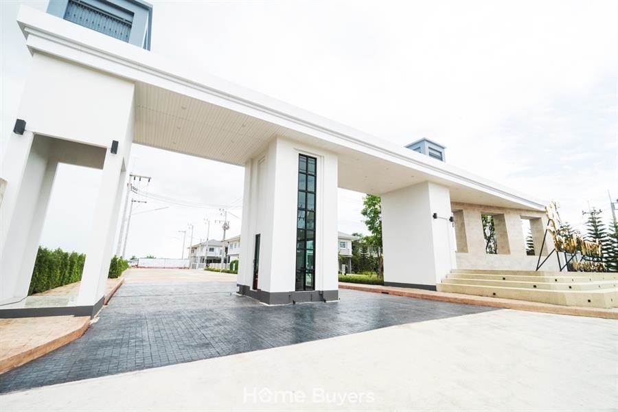 รีวิวบ้านแฝด ไอลีฟ ไพร์ม 2 พระราม 2 กม.14 บ้านดีไซน์ใหม่ สไตล์ English Garden 